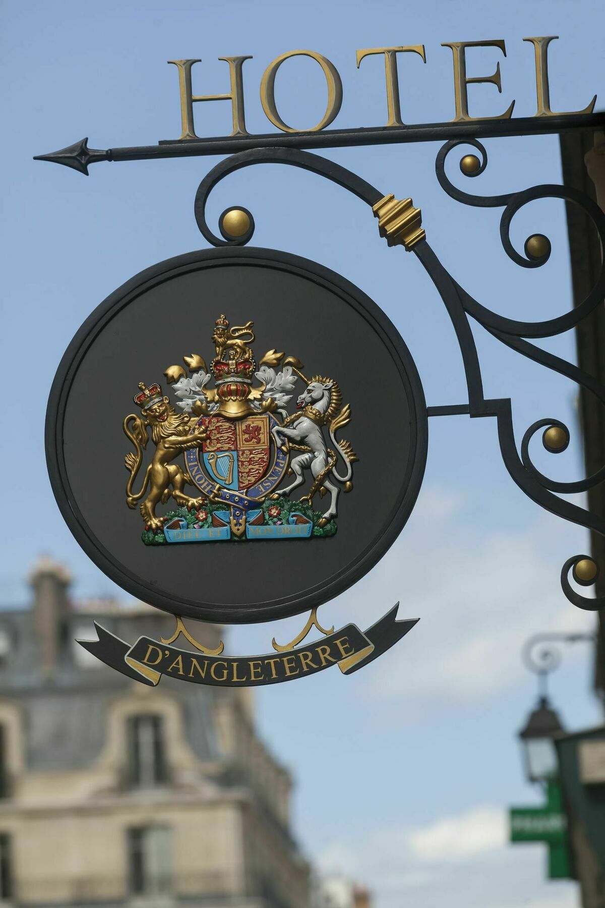 Hotel D'Angleterre Paris Exterior photo